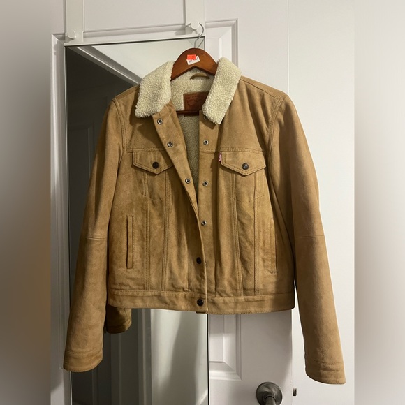 Levi’s Seude Sherpa Jacket - Picture 1 of 8